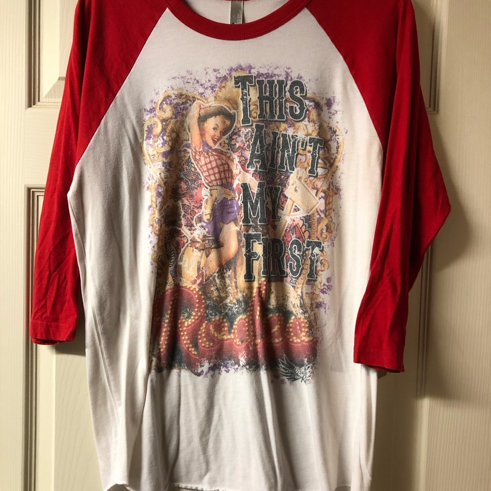 Ain’t my first rodeo Baseball tee